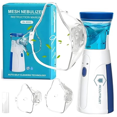 🌬️ Portable Mesh Nebulizer