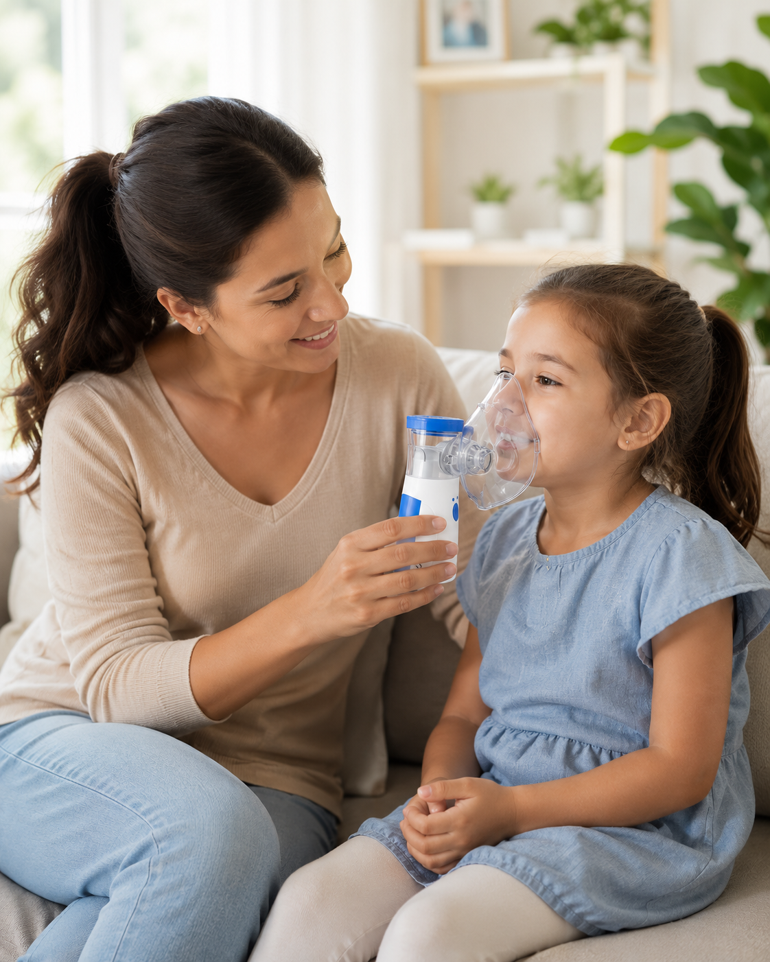 🌬️ Portable Mesh Nebulizer