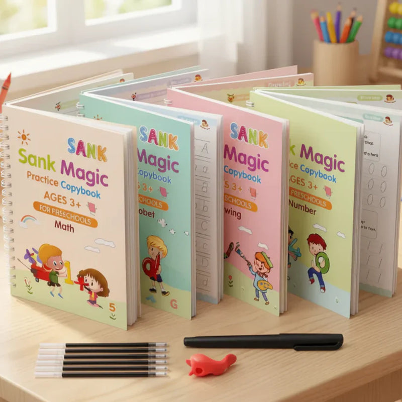 ✨ LittleGenius Magic Practice Book 🎓📖