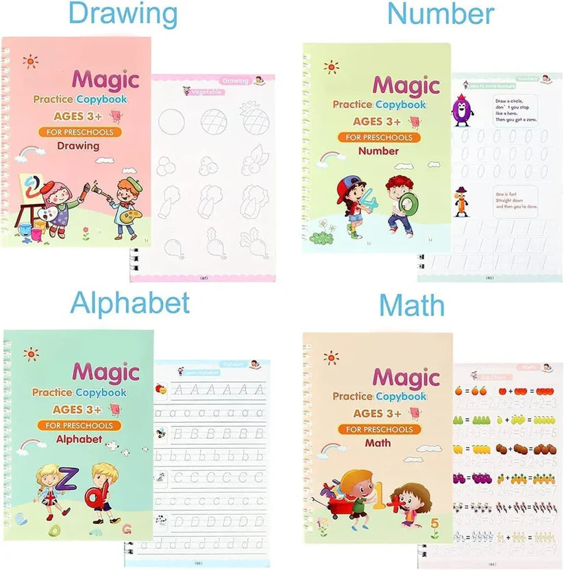✨ LittleGenius Magic Practice Book 🎓📖